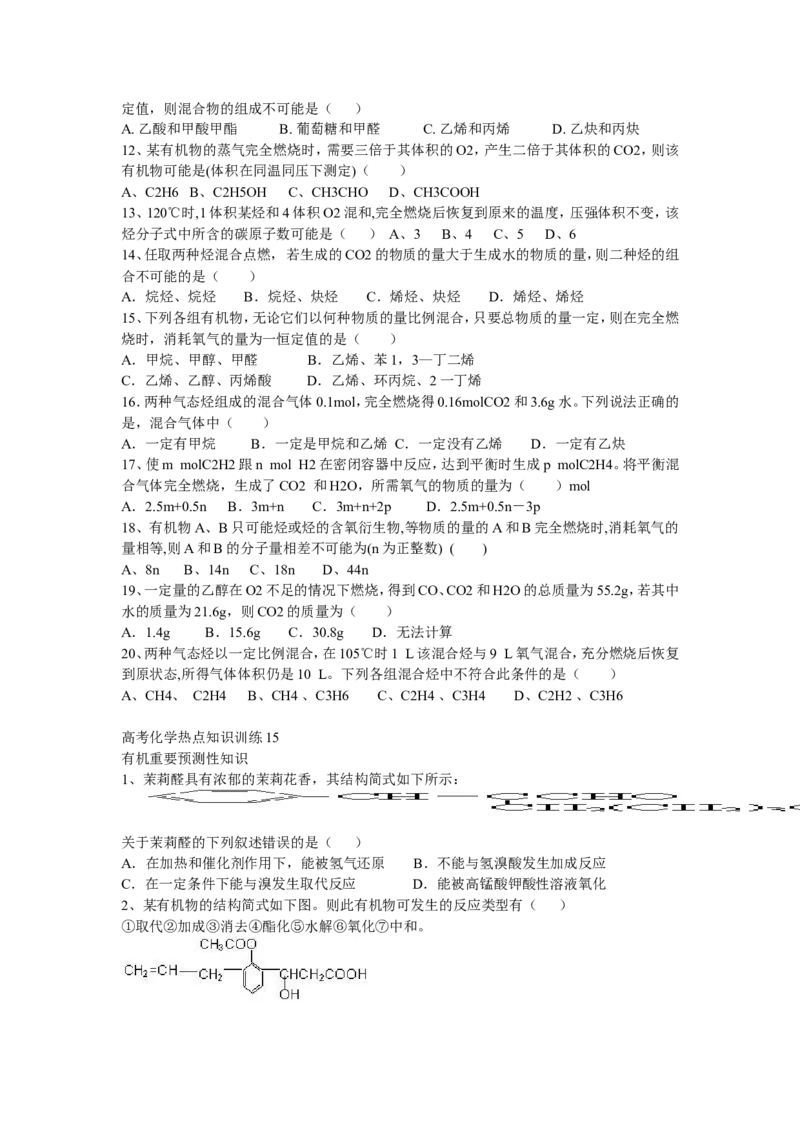 品优教学经典高考复习化学知识点总结大全(500页)_赠送小初高学霸笔记等_小初高知识点_小初高知识点_高考化学知识点