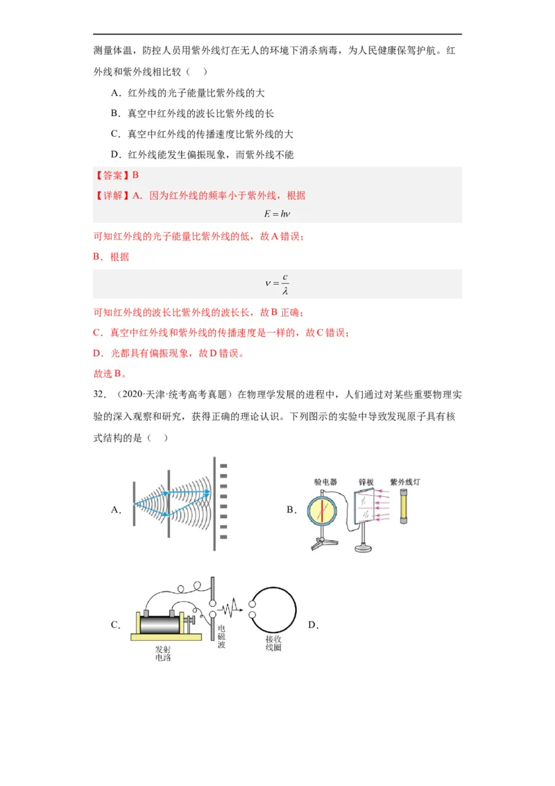 专题14光学(解析版)_赠送：2008-2024全套高考真题_高考物理真题_送高考物理五年真题(2019-2023)分项汇编（全国通用）