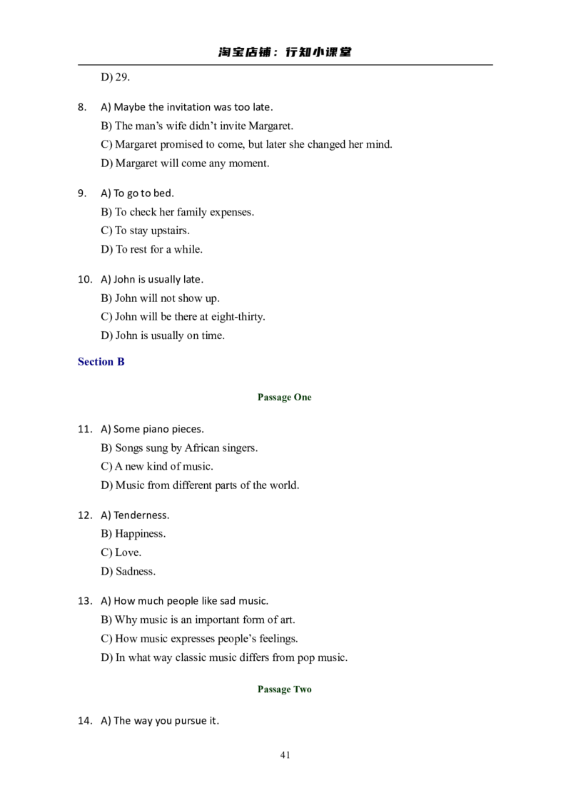 大学英语六级(CET-6)历年真题大全[90-07年37套]_英语四六级整合_英语四六级真题版本二此版为主此文件夹会持续更新_六级真题_1.六级真题+答案解析+听力音频_1990&mdash;2007年6月CET6