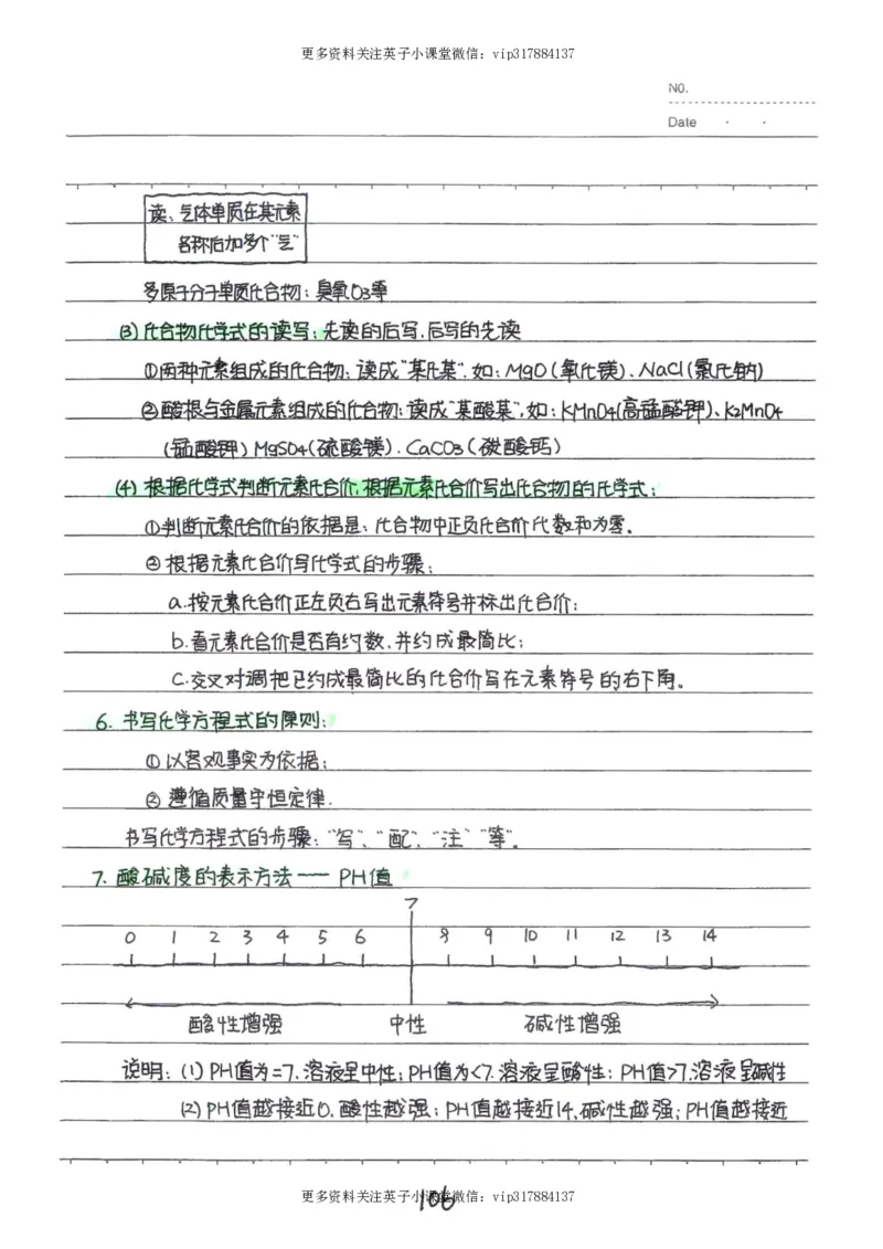8）中考化学状元笔记（142页）_赠送小初高学霸笔记等_赠_中考状元笔记