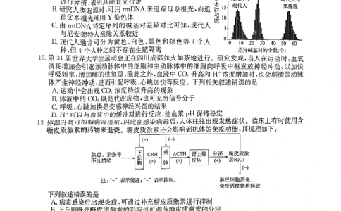 生物_2023年8月_01每日更新_30号_2024届安徽省皖南八校高三上学期8月摸底大联考_安徽省2023-2024学年高三上学期摸底联考生物试题
