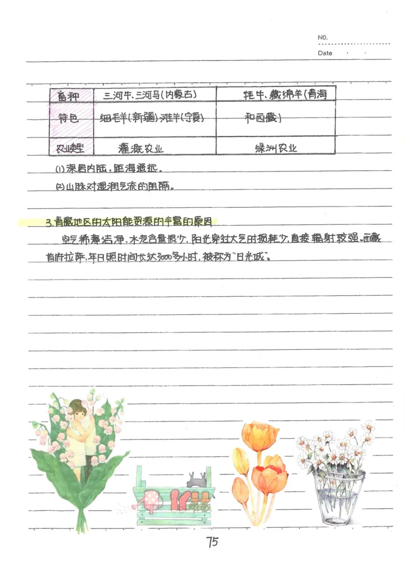 6）中考地理状元笔记（132页）_赠送小初高学霸笔记等_中考全科状元笔记