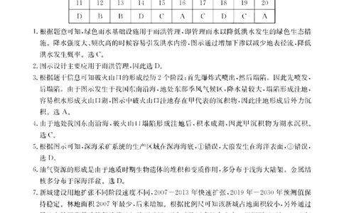 浙江强基联盟2023学年第一学期高三年级9月联考地理答案(1)_2023年9月_029月合集_2024届浙江强基联盟高三上学期9月联考