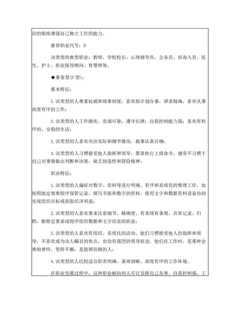 商务英语专业大学生职业生涯规划书_E6-职业规划_40英语专业