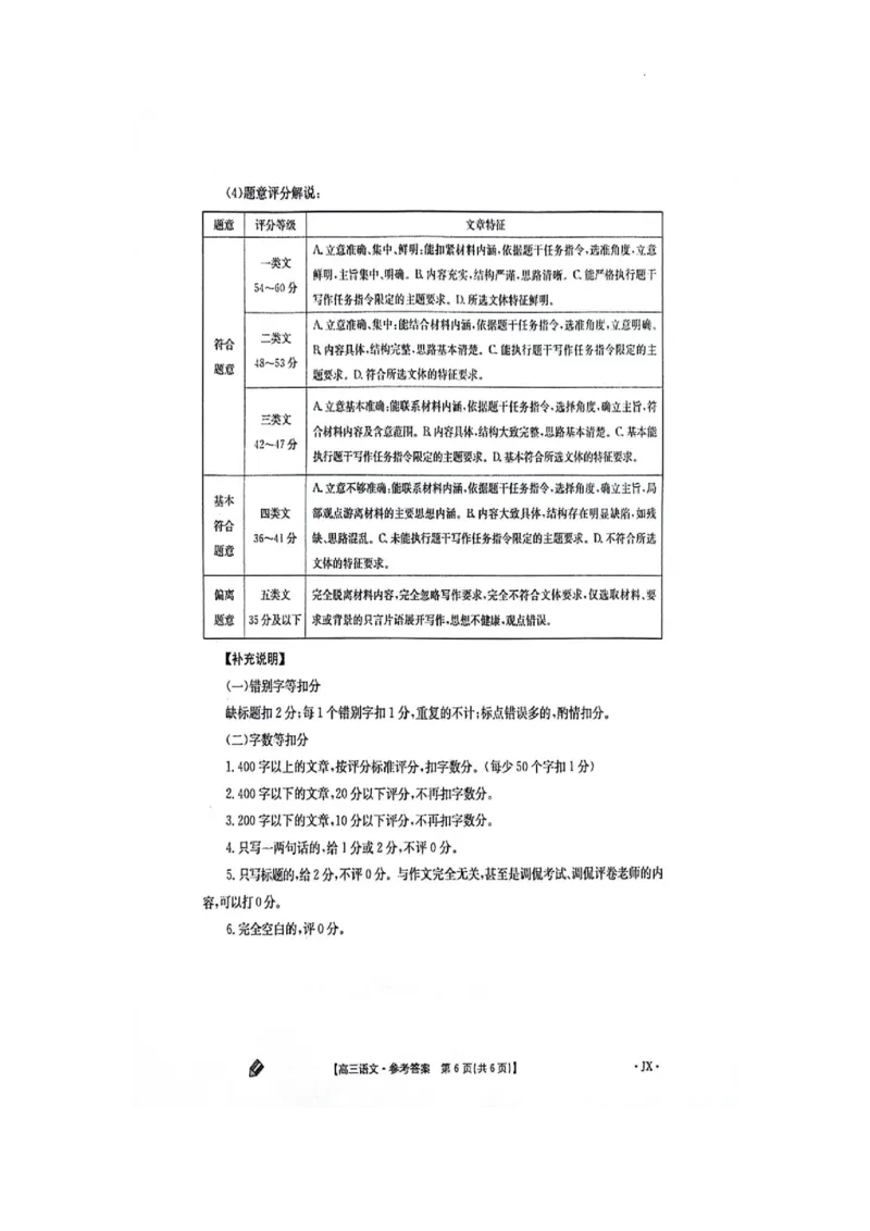 江西金太阳高三上(联考Ⅰ)-语文试题+答案(1)_2023年9月_029月合集_2024届江西省金太阳高三上学期9月第一次联考
