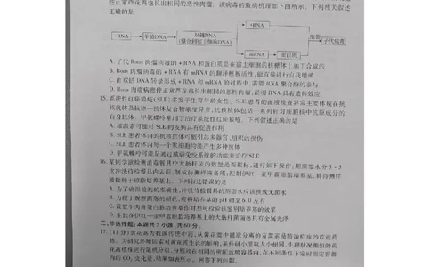 生物试卷_2023年8月_01每日更新_30号_2024届江西省稳派上进教育高三上学期8月入学摸底考试_江西省稳派上进2023-2024学年高三上学期入学摸底考试生物试题