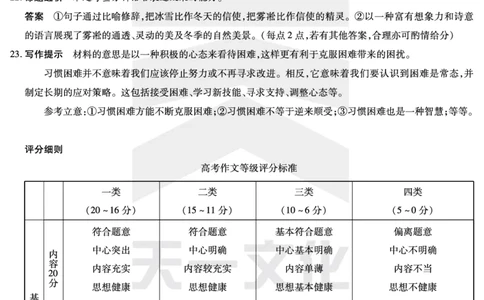 语文皖豫联盟高三一联答案(1)_2023年10月_0210月合集_2024届安徽省天一皖豫名校联盟高三上学期第一次大联考_2024届安徽省天一皖豫名校联盟高三上学期第一次大联考语文