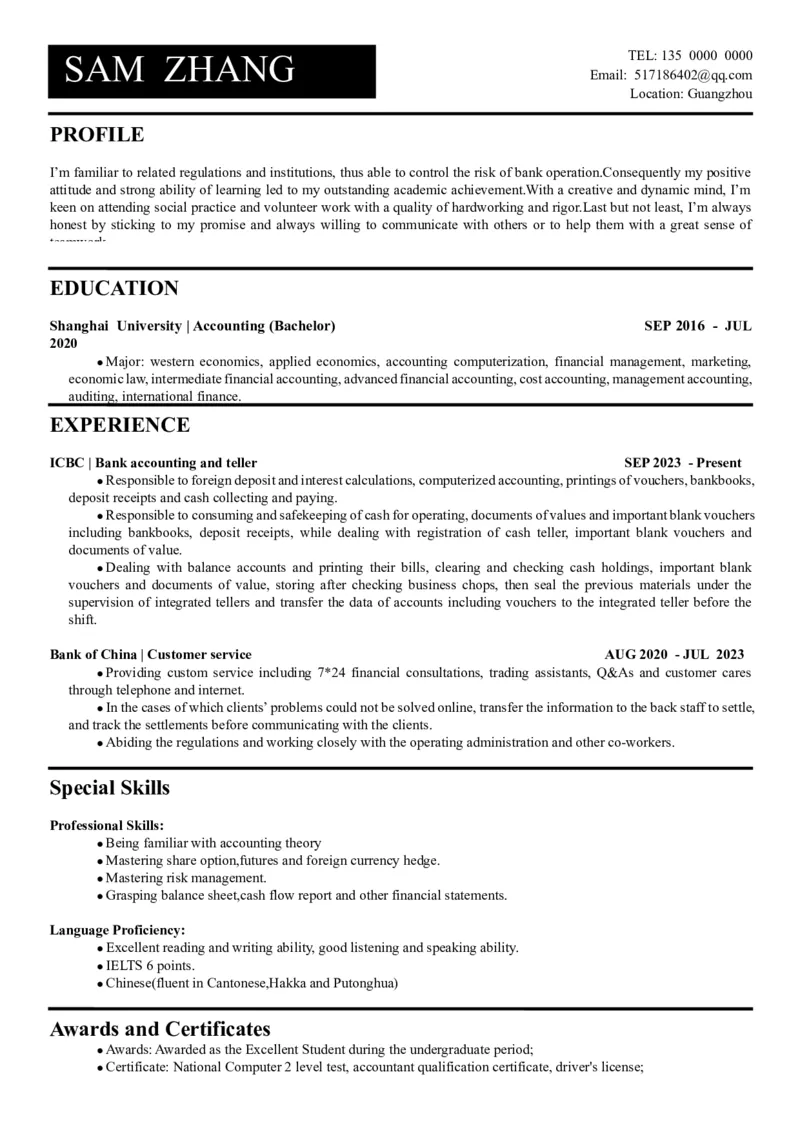 1极简气质英文CV简历(12)_各类简历_简历模板(1)_英文简历模版86套2025版_