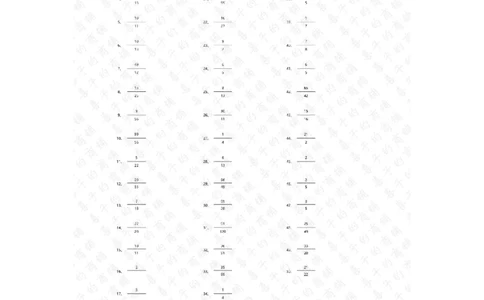 分数乘法第1-20篇答案_编码0121-6年级数学口算计算_口算题（适合6年级）(1)_分数-乘法（200篇）_（分数）乘法高级（100篇）