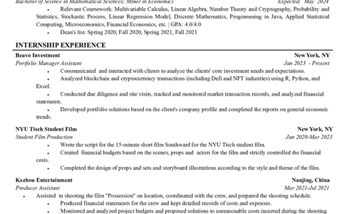 1极简气质英文CV简历(5)_各类简历_简历模板(1)_英文简历模版86套2025版_