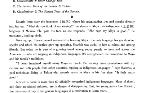 2024届&ldquo;3+3+3&rdquo;高考备考诊断性联考卷（三）英语试卷_2024年5月_01按日期_20号_2024届云南省&ldquo;3+3+3&rdquo;高考备考诊断性联考（三）_2024届&ldquo;3+3+3&rdquo;高考备考诊断性联考卷（三）英语试卷和答案