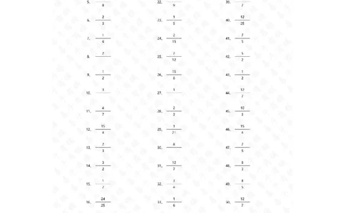 分数除法第81~100篇（初级）答案_编码0121-6年级数学口算计算_口算题（适合6年级）(1)_分数-除法（200篇）_（分数）除法初级（100篇）