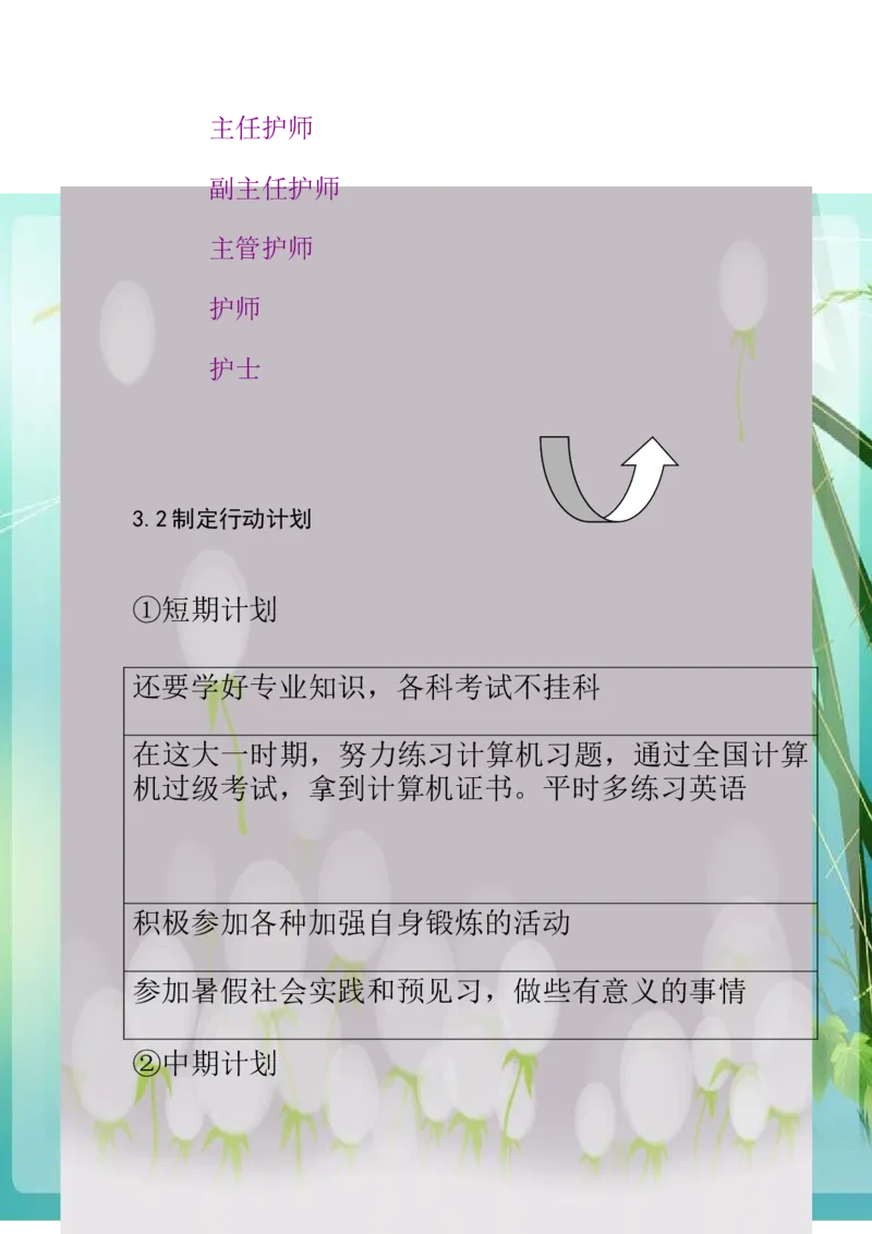 关于助产的职业规划_E6-职业规划_29护理专业