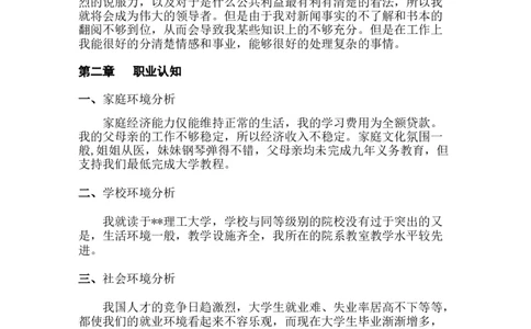 大学生职业生涯规划书(石油化工类)_E6-职业规划_94其他专业
