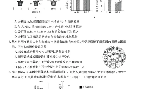 河南省名校联考2024届高三上学期入学摸底考试生物(1)_2023年8月_028月合集_2024届河南省名校联考高三上学期入学摸底考试（全科）