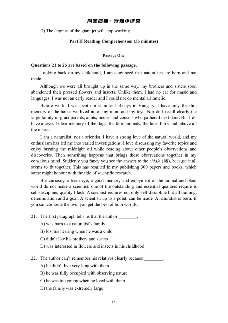 大学英语四级(CET-4)历年真题大全[89-07年39套]_英语四六级整合_英语四六级真题版本二此版为主此文件夹会持续更新_四级真题_1.四级真题+答案解析+听力音频(1989-2025)_1989&mdash;2007年6月CET4