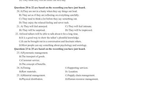 六级通关模拟卷第一套_英语四六级整合_英语四六级真题版本一此版本可作为补充_大学英语CET6_X0_03-六级模拟题_六级模拟题1-5套（赠送）_六级通关模拟卷（1）