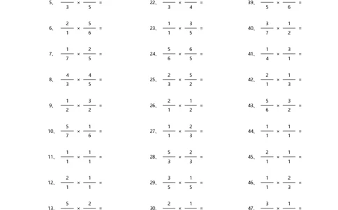 分数乘法第31~50篇（初级）_编码0121-6年级数学口算计算_口算题（适合6年级）(1)_分数-乘法（200篇）_（分数）乘法初级（100篇）