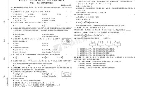新高考《正确小卷》2024总复习数学质检卷_2024高考押题卷_72024正确教育全系列_2024年正确小卷全系列_（新高考）2024《正确小卷&middot;复习质检卷》（九科全）各两套