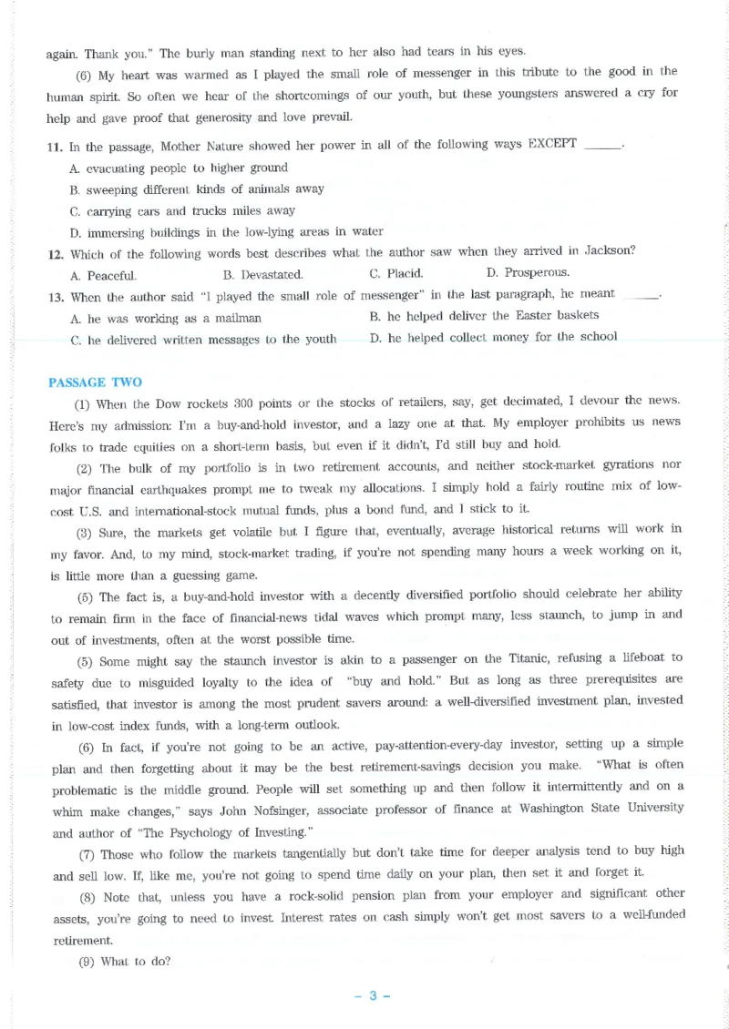 Modeltest7​_2025专四专八真题及备考资料_2009-2024专八真题+备考资料_24专八预测押题卷_专八押题卷7套_第7套预测+解析+听力