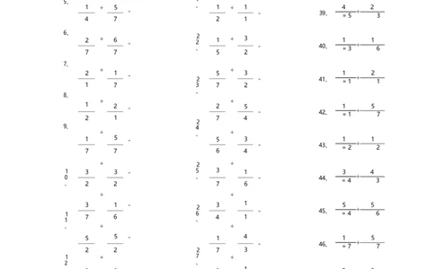 分数除法第61~80篇（初级）_编码0121-6年级数学口算计算_口算题（适合6年级）(1)_分数-除法（200篇）_（分数）除法初级（100篇）