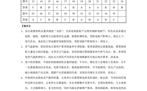 2023届&ldquo;3+3+3&rdquo;高考备考诊断性联考卷（二）文综-答案_2024年2月_01每日更新_15号_2023届贵州省3+3+3高考备考诊断性联考（二）全科_2023届贵州省3+3+3高考备考诊断性联考（二）文综