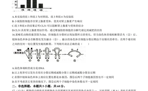 2024届广东省高三&ldquo;百日冲刺&rdquo;联合学业质量监测（一模）生物(1)_2024年2月_022月合集_2024届广东省高三百日冲刺联合学业质量监测