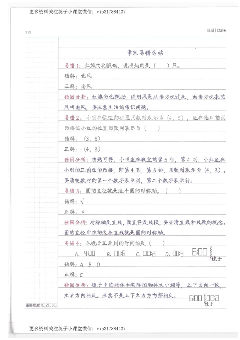 数学小学学霸笔记_赠送小初高学霸笔记等_赠_小学学霸笔记