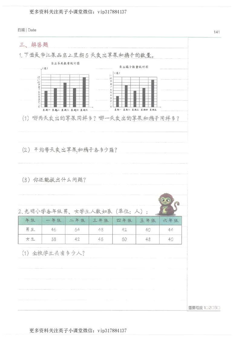 数学小学学霸笔记_赠送小初高学霸笔记等_赠_小学学霸笔记