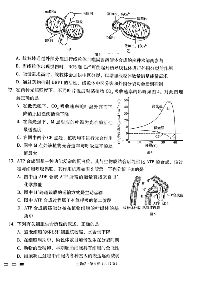 生物试卷_2023年8月_01每日更新_29号_2024届云南省三校高三上学期第二次联考（8月）_云南省三校2023-2024学年高三上学期第二次联考生物试卷（8月）+PDF版含答案