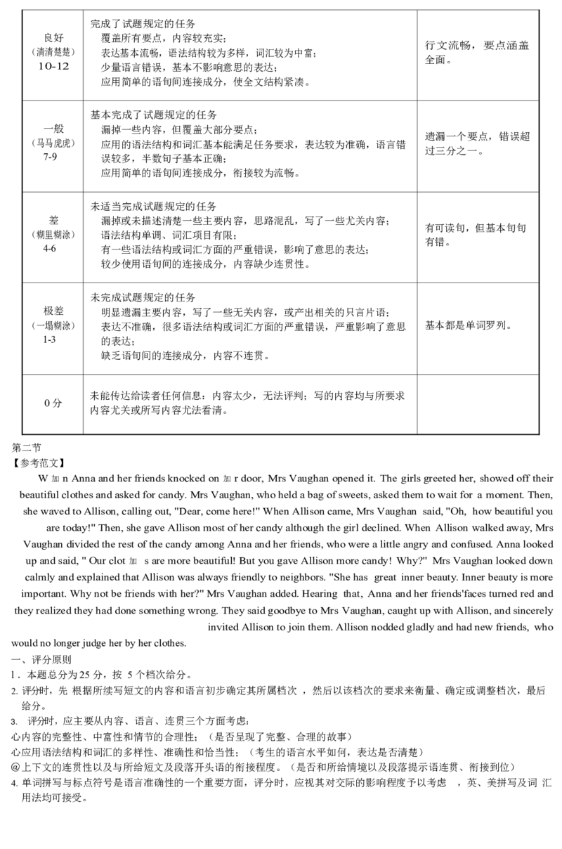 英语参考答案(1)_2023年10月_0210月合集_2024届山东中昇高三上学期10月大联考_山东中昇2024届高三上学期10月大联考英语