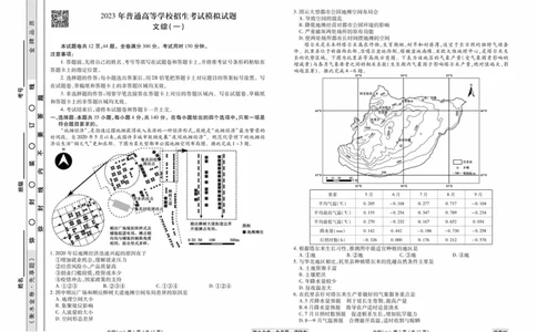 文综试题_2023高考押题卷_32023高考衡水金卷先享题调研卷_新教材版_调研卷&middot;文综