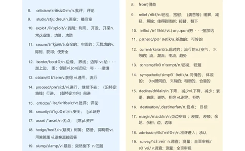 8单词-英语四六级5天搞定1000个高频词_英语四六级整合_英语四六级真题版本二此版为主此文件夹会持续更新_四六级单词汇总_六级单词