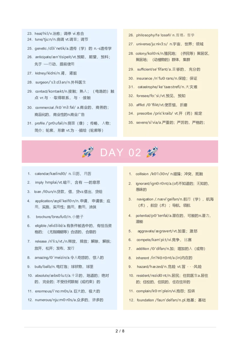 8单词-英语四六级5天搞定1000个高频词_英语四六级整合_英语四六级真题版本二此版为主此文件夹会持续更新_四六级单词汇总_六级单词