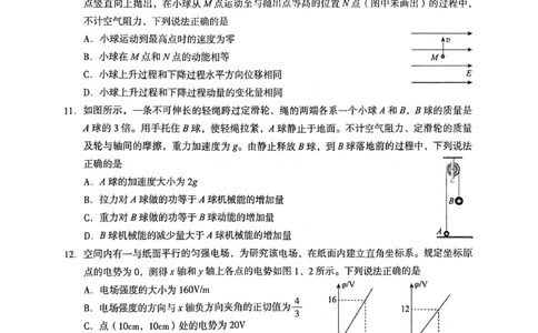 2024北京海淀高三一模物理试题及答案(1)_2024年4月_024月合集_2024届北京市海淀区高三一模