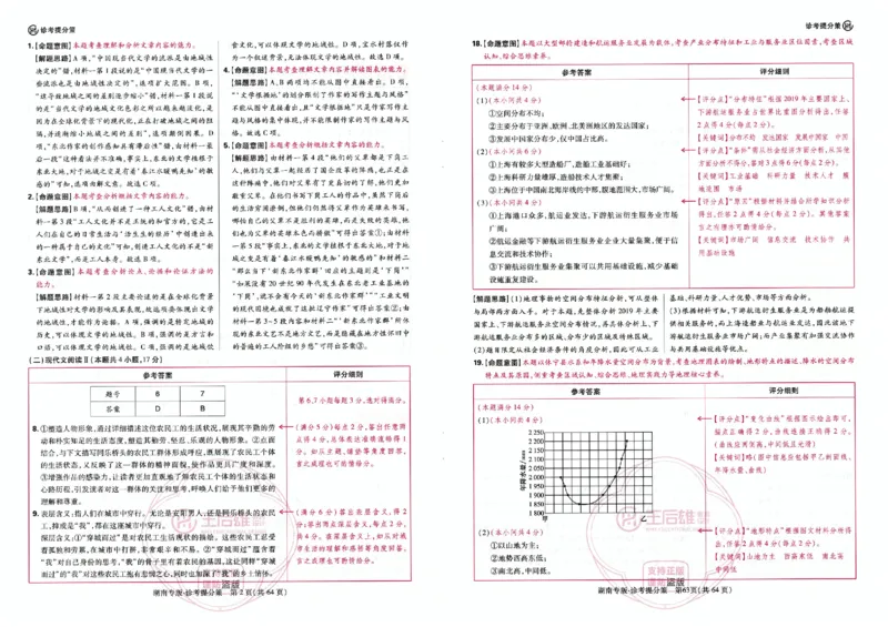 王后雄答案提分策（32页）_2024高考押题卷_22024王hou雄_（新高考）2024王后雄押题预测卷（分科版）_5.化学