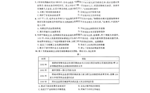 2024届河北省高三年级大数据应用调研联合测评Ⅷ历史试题_2024年5月_01按日期_23号_2024届河北省高三大数据应用调研联合测评（Ⅷ）