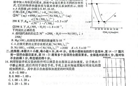2023届河南省郑州市等2地TOP二十名校调研模拟卷三理科综合试卷_2024年2月_01每日更新_16号_2023届河南省TOP二十名校高三下学期调研模拟三全科