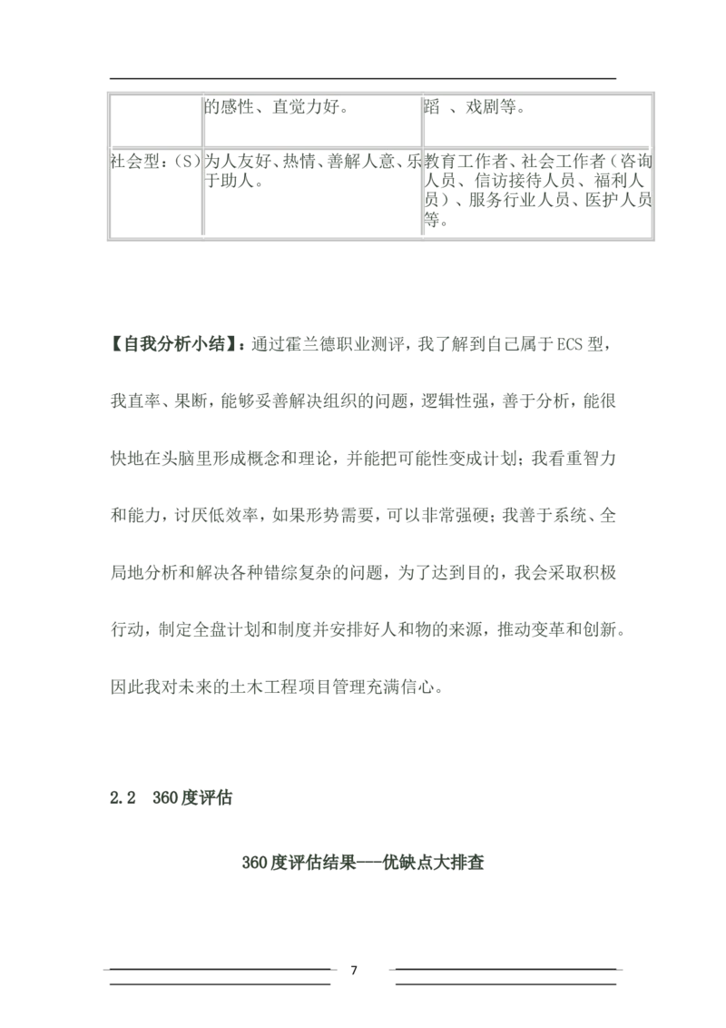 大学土木工程职业生涯规划书_E6-职业规划_23土木工程专业