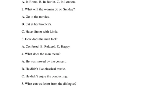 2014年普通高等学校招生全国统一考试（天津卷）_2024年5月_01按日期_1号_2024高考英语听力专题（80套模拟训练+历年真题）(附音频）_2005-2023年高考英语听力真题汇总_天津08-21年听力