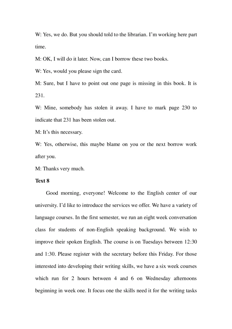 2014年普通高等学校招生全国统一考试（天津卷）_2024年5月_01按日期_1号_2024高考英语听力专题（80套模拟训练+历年真题）(附音频）_2005-2023年高考英语听力真题汇总_天津08-21年听力