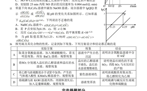 浙江省A9协作体2023-2024学年高三暑假返校联考化学(1)_2023年8月_028月合集_2024届浙江省A9协作体高三上学期暑假返校联考