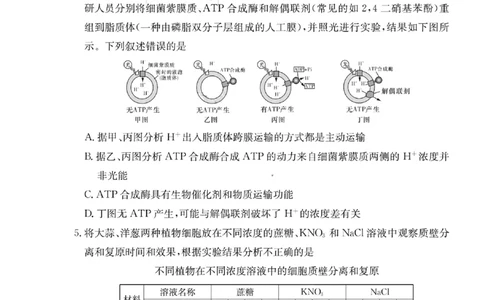 湖南省雅礼中学2023-2024学年高三上学期月考（二）生物(1)_2023年10月_0210月合集_2024届湖南省长沙市雅礼中学高三上学期月考试卷（二）