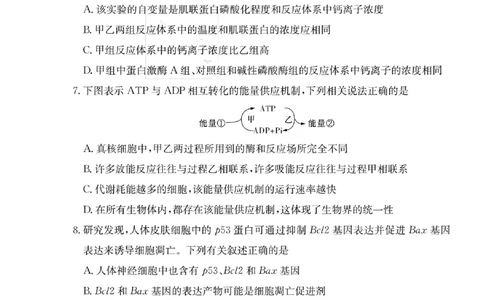 湖南省雅礼中学2023-2024学年高三上学期月考（二）生物(1)_2023年10月_0210月合集_2024届湖南省长沙市雅礼中学高三上学期月考试卷（二）