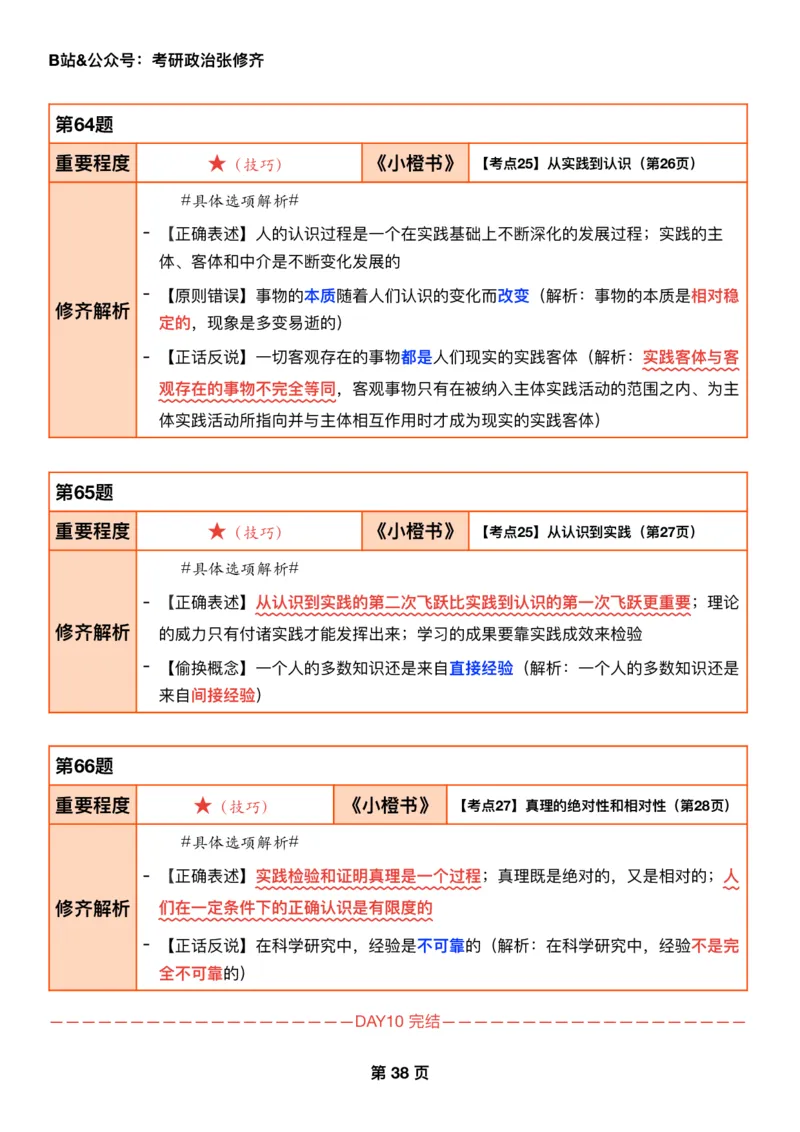 26考研_肖一千题背诵手册修齐带刷营DAY10_2025专四专八真题及备考资料_肖秀荣押题汇总_11张修齐十页纸_26张修齐肖1000题带刷笔记