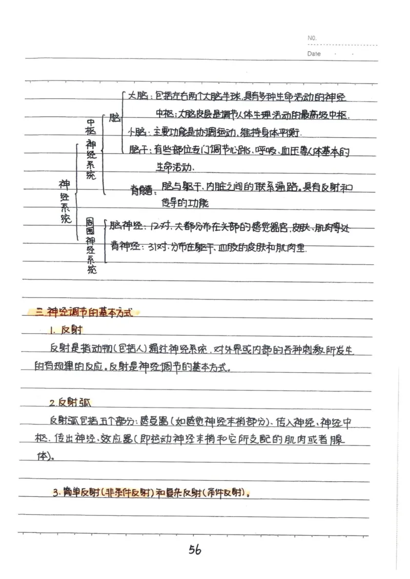 9）中考生物状元笔记（154页）_赠送小初高学霸笔记等_中考全科状元笔记