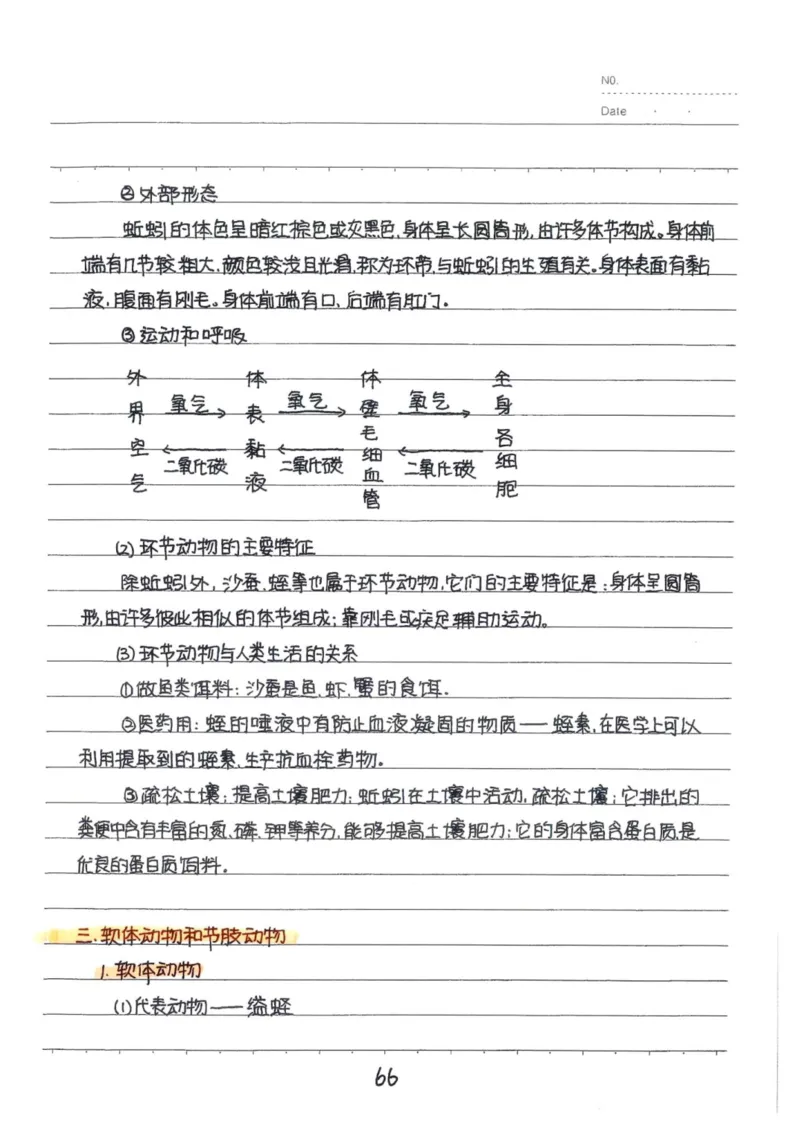 9）中考生物状元笔记（154页）_赠送小初高学霸笔记等_中考全科状元笔记