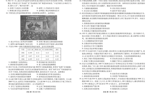 衡水金卷高三上(摸底考)-历史试题+答案(1)_2023年9月_029月合集_2024届衡水金卷高三摸底联考
