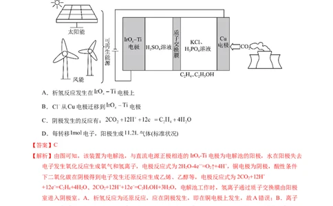 专题47电解应用（解析卷）_近10年高考真题汇编（必刷）_十年（2014-2024）高考化学真题分项汇编（全国通用）_十年（2014-2023）高考化学真题分项汇编（全国通用）