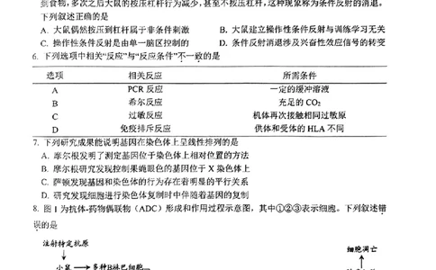 2024届广东省汕头市普通高考第一次模拟考试生物(1)_2024年3月_013月合集_2024届广东省汕头市普通高考第一次模拟考试